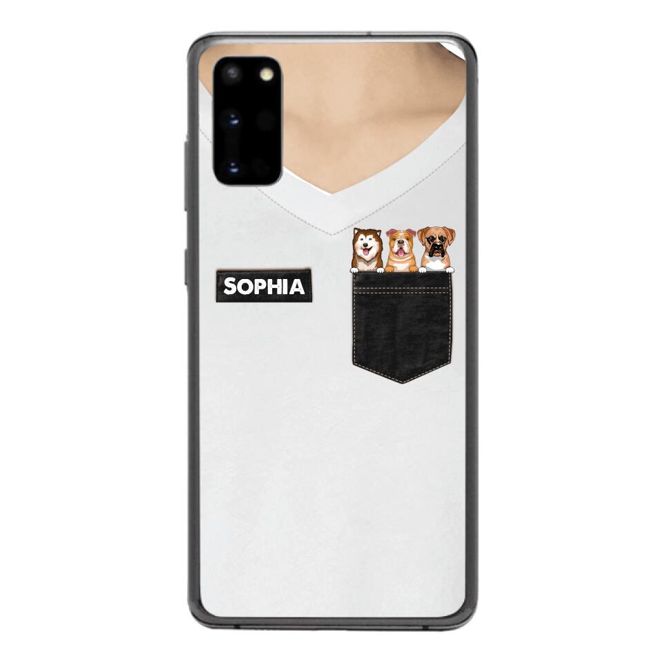 Personalized Dog Lover Phone Case Printed 25MAR-HC26