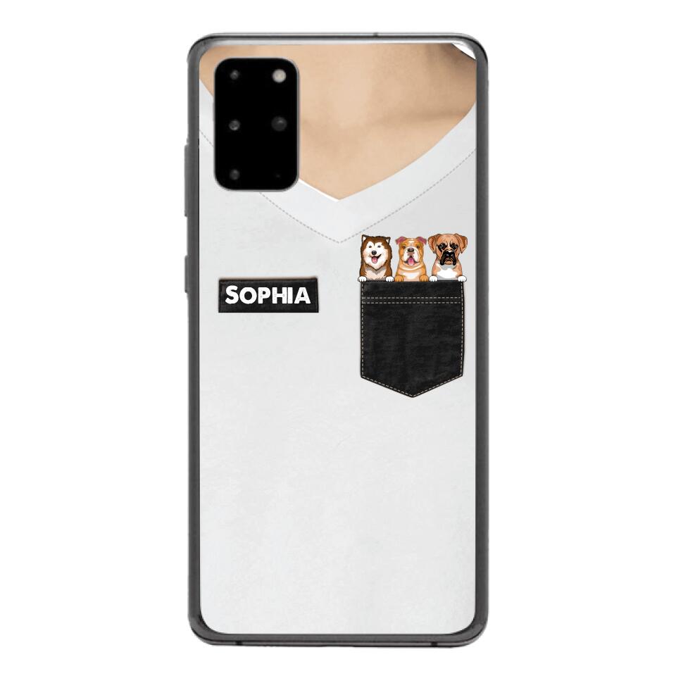 Personalized Dog Lover Phone Case Printed 25MAR-HC26