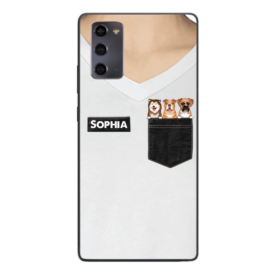 Personalized Dog Lover Phone Case Printed 25MAR-HC26