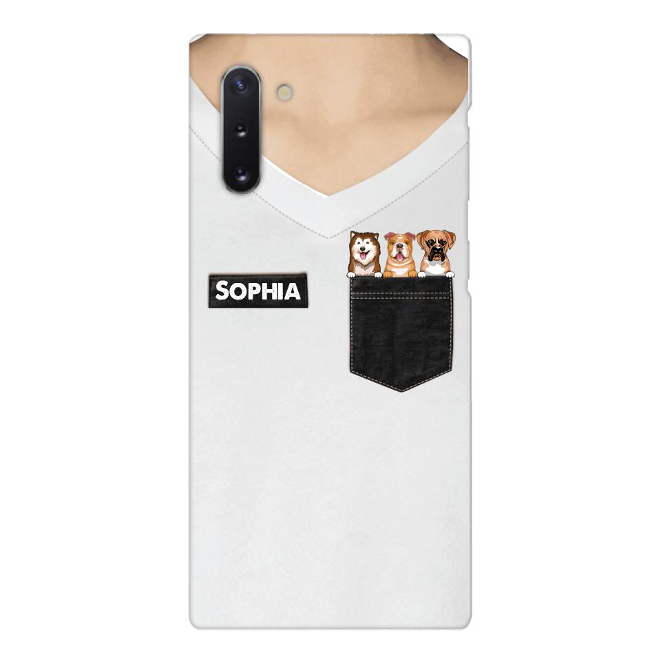 Personalized Dog Lover Phone Case Printed 25MAR-HC26