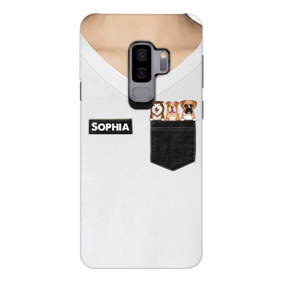 Personalized Dog Lover Phone Case Printed 25MAR-HC26