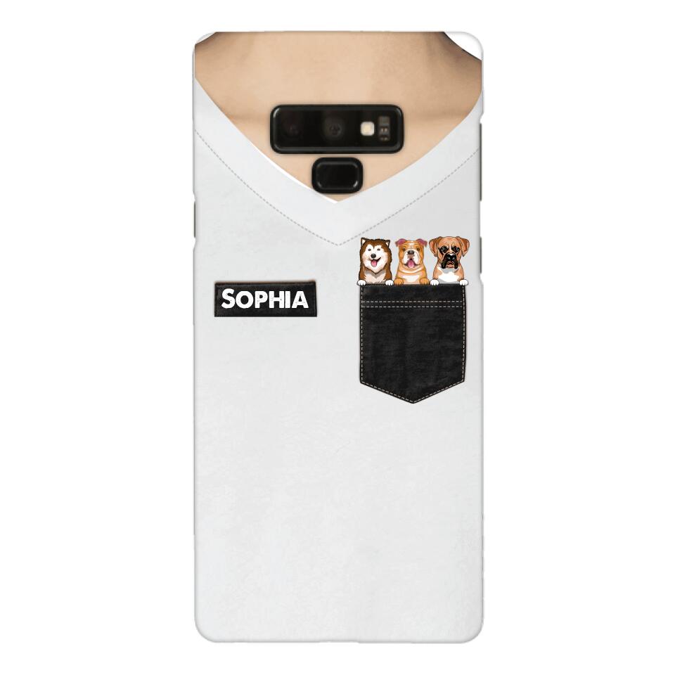 Personalized Dog Lover Phone Case Printed 25MAR-HC26