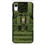 Personalized Canadian Soldier Phone Case Printed 25MAR-DT28