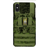 Personalized Canadian Soldier Phone Case Printed 25MAR-DT28