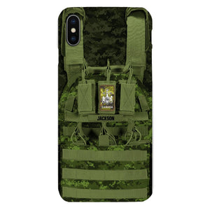 Personalized Canadian Soldier Phone Case Printed 25MAR-DT28