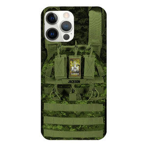 Personalized Canadian Soldier Phone Case Printed 25MAR-DT28