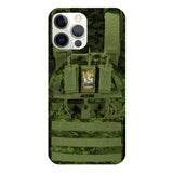 Personalized Canadian Soldier Phone Case Printed 25MAR-DT28