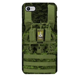 Personalized Canadian Soldier Phone Case Printed 25MAR-DT28