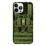 Personalized Canadian Soldier Phone Case Printed 25MAR-DT28