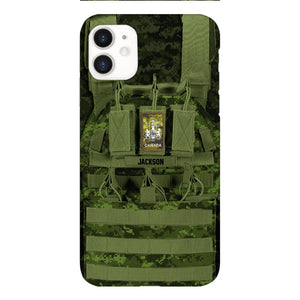 Personalized Canadian Soldier Phone Case Printed 25MAR-DT28