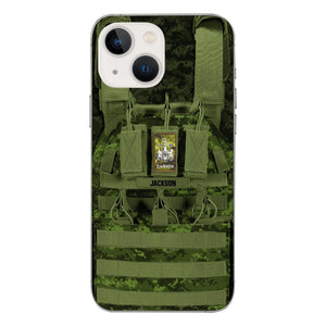 Personalized Canadian Soldier Phone Case Printed 25MAR-DT28