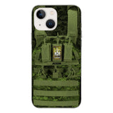 Personalized Canadian Soldier Phone Case Printed 25MAR-DT28