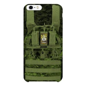 Personalized Canadian Soldier Phone Case Printed 25MAR-DT28