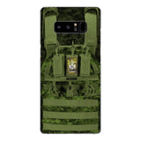 Personalized Canadian Soldier Phone Case Printed 25MAR-DT28