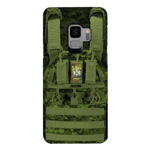 Personalized Canadian Soldier Phone Case Printed 25MAR-DT28