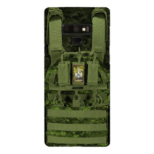 Personalized Canadian Soldier Phone Case Printed 25MAR-DT28