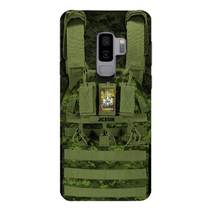 Personalized Canadian Soldier Phone Case Printed 25MAR-DT28