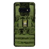 Personalized Canadian Soldier Phone Case Printed 25MAR-DT28