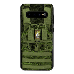 Personalized Canadian Soldier Phone Case Printed 25MAR-DT28