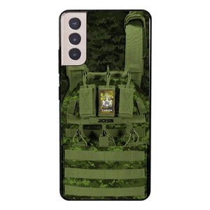 Personalized Canadian Soldier Phone Case Printed 25MAR-DT28