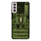 Personalized Canadian Soldier Phone Case Printed 25MAR-DT28