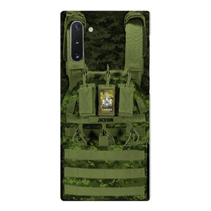 Personalized Canadian Soldier Phone Case Printed 25MAR-DT28
