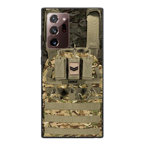 Personalized British Soldier Phone Case Printed 25MAR-DT28