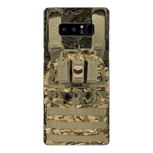 Personalized British Soldier Phone Case Printed 25MAR-DT28