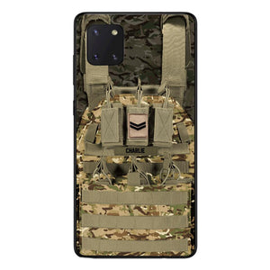 Personalized British Soldier Phone Case Printed 25MAR-DT28