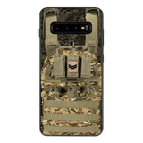 Personalized British Soldier Phone Case Printed 25MAR-DT28