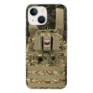Personalized British Soldier Phone Case Printed 25MAR-DT28