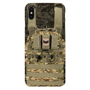 Personalized British Soldier Phone Case Printed 25MAR-DT28
