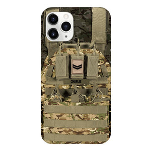 Personalized British Soldier Phone Case Printed 25MAR-DT28