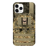 Personalized British Soldier Phone Case Printed 25MAR-DT28