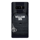 Personalized Thin Blue Line Phone Case Printed 25MAR-LN28