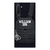 Personalized Thin Blue Line Phone Case Printed 25MAR-LN28