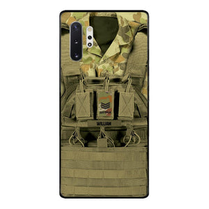 Personalized Australian Soldier Phone Case Printed 25MAR-DT29