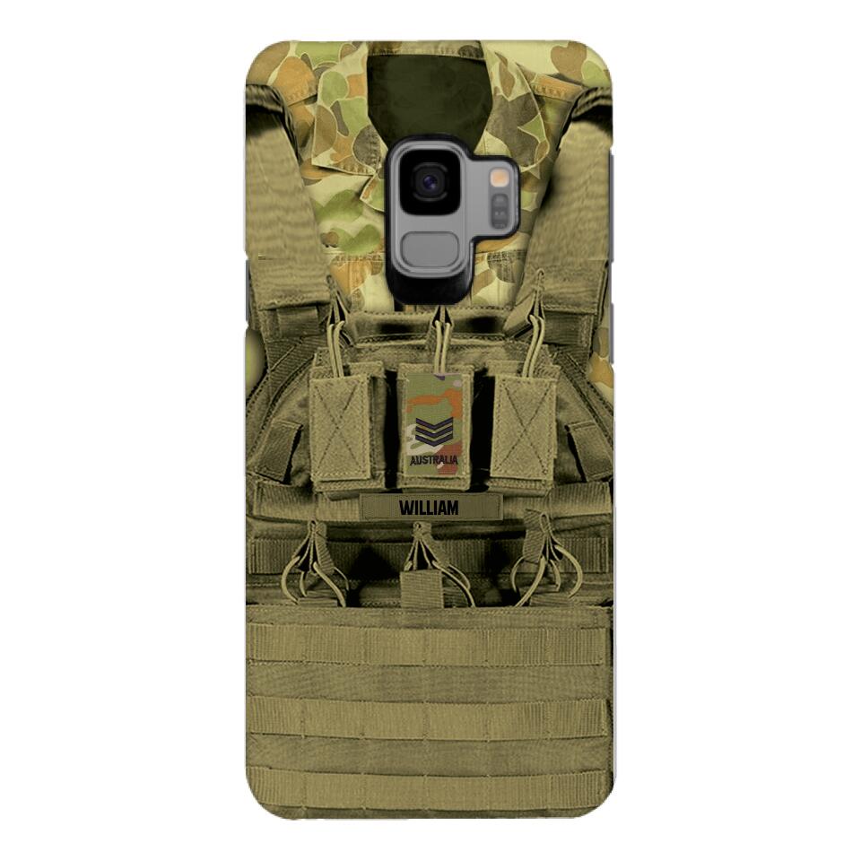 Personalized Australian Soldier Phone Case Printed 25MAR-DT29