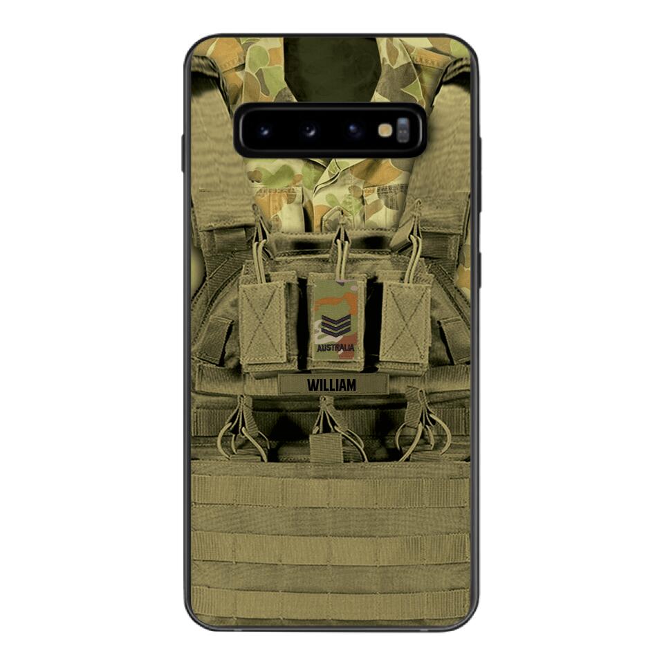Personalized Australian Soldier Phone Case Printed 25MAR-DT29