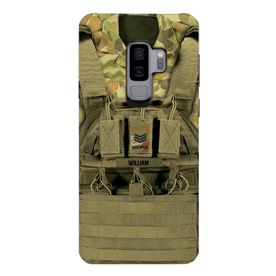 Personalized Australian Soldier Phone Case Printed 25MAR-DT29