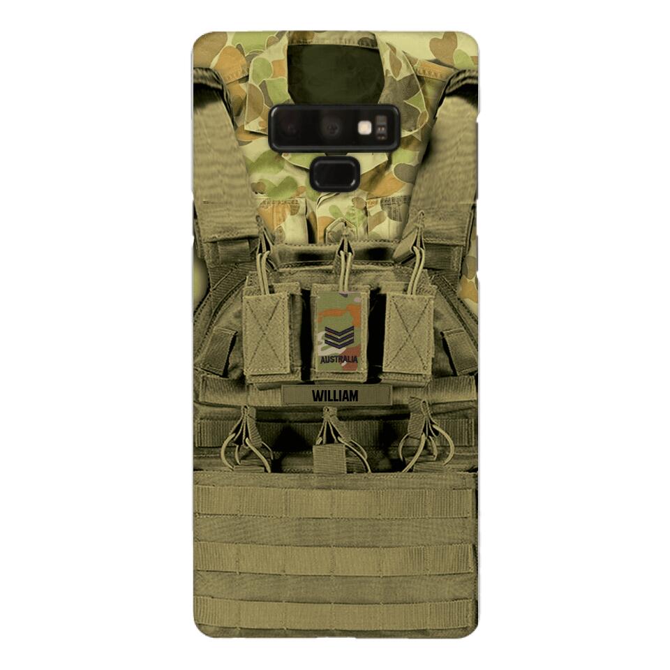 Personalized Australian Soldier Phone Case Printed 25MAR-DT29
