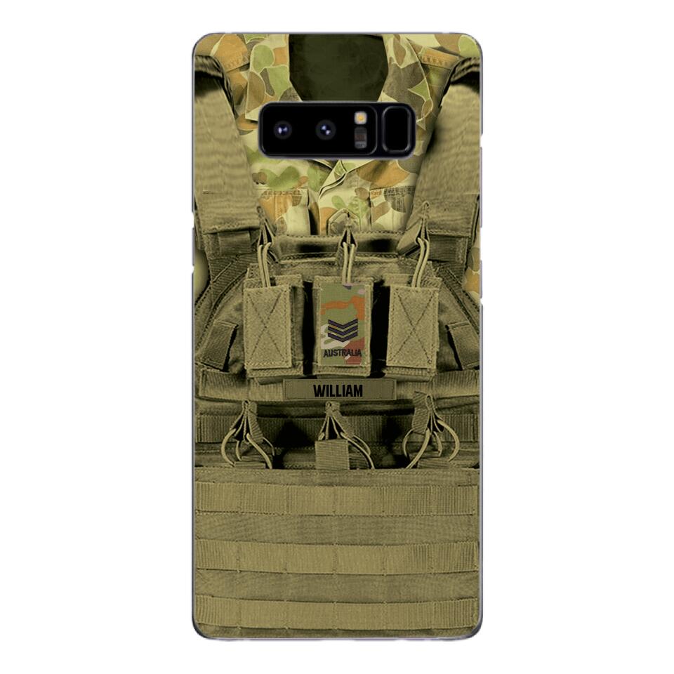 Personalized Australian Soldier Phone Case Printed 25MAR-DT29