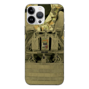 Personalized Australian Soldier Phone Case Printed 25MAR-DT29