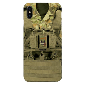Personalized Australian Soldier Phone Case Printed 25MAR-DT29