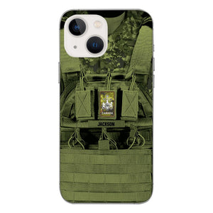 Personalized Canadian Soldier Phone Case Printed 25MAR-DT29