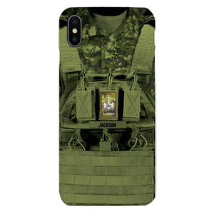 Personalized Canadian Soldier Phone Case Printed 25MAR-DT29