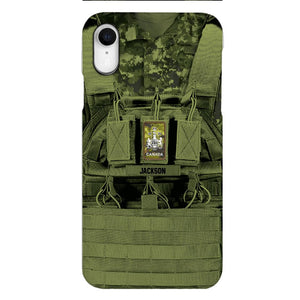 Personalized Canadian Soldier Phone Case Printed 25MAR-DT29