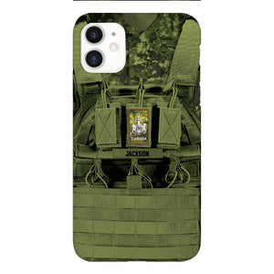 Personalized Canadian Soldier Phone Case Printed 25MAR-DT29