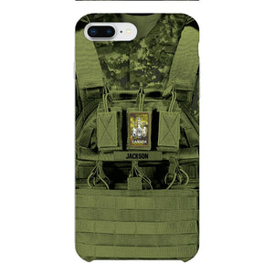 Personalized Canadian Soldier Phone Case Printed 25MAR-DT29