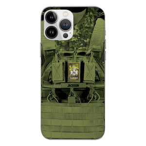 Personalized Canadian Soldier Phone Case Printed 25MAR-DT29